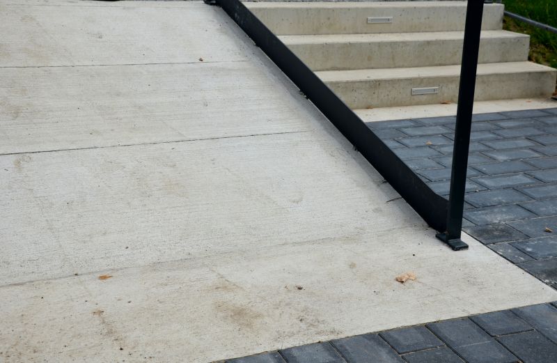 Church Ada Ramp Installation
