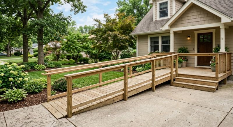 Church Ramp Installation in Wilmington, NC