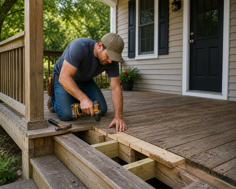 Deck Sanding Service in Seattle, WA