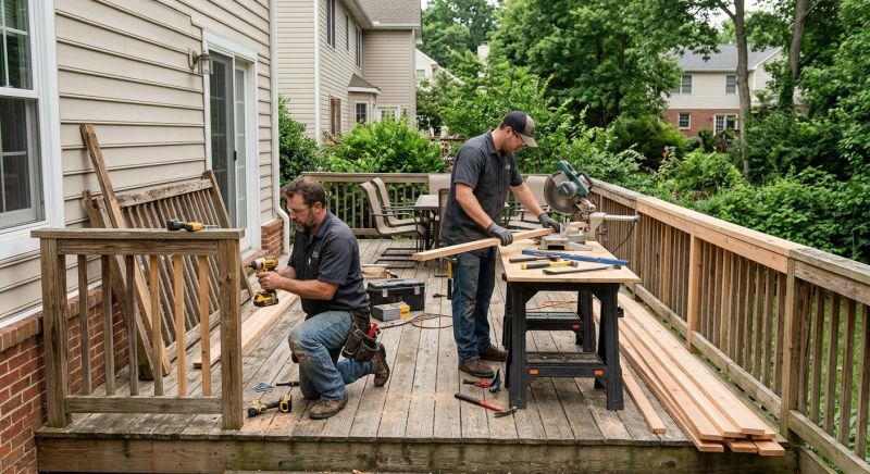 Terrace Post Repair in Redmond, WA